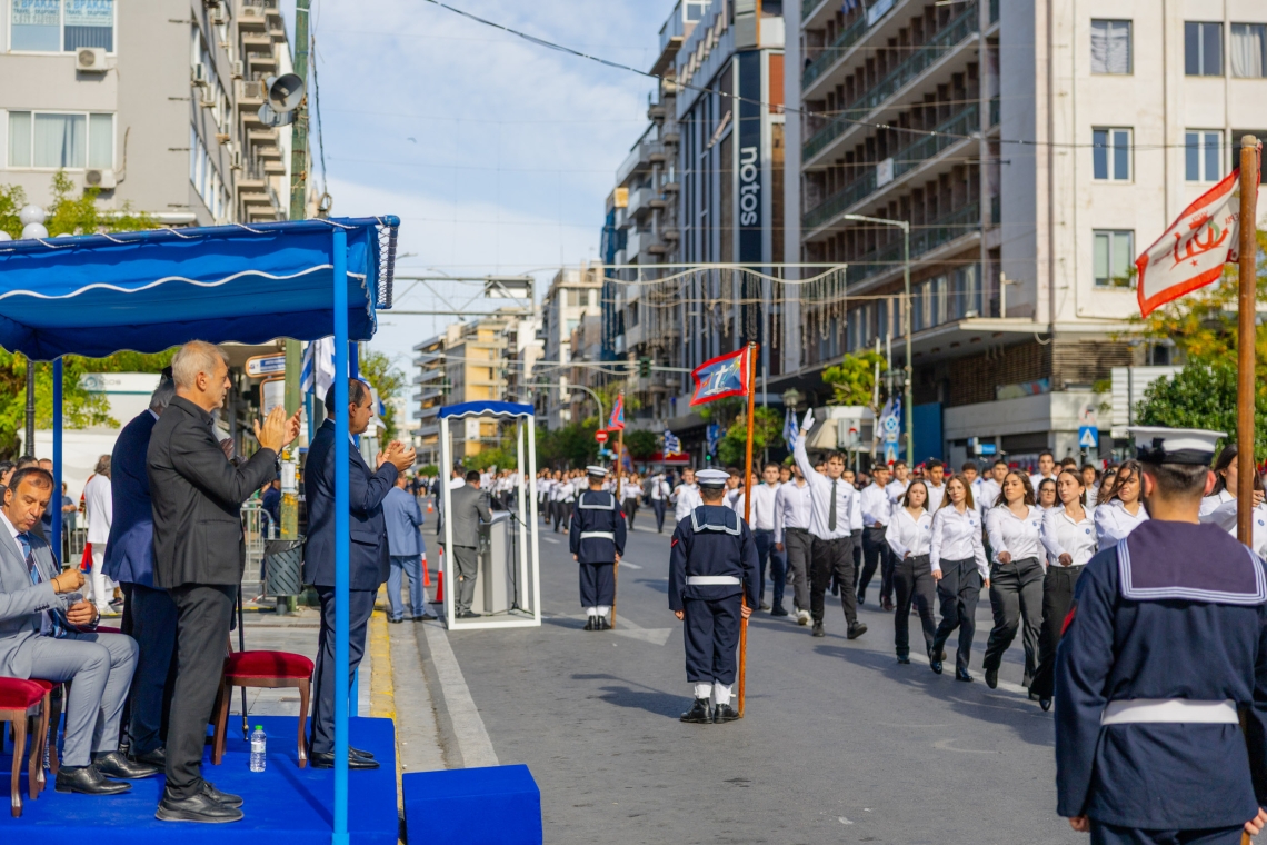 Πειραιάς: Με συγκίνηση και υπερηφάνεια ο εορτασμός της 28ης Οκτωβρίου 