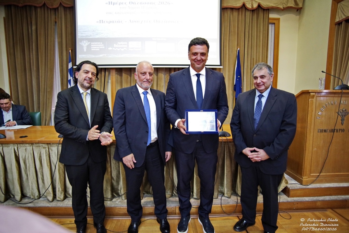 ΕΒΕΠ: Επίτιμο μέλος ο Υπουργός Ναυτιλίας και Νησιώτικης Πολιτικής Βασίλης Κικίλιας