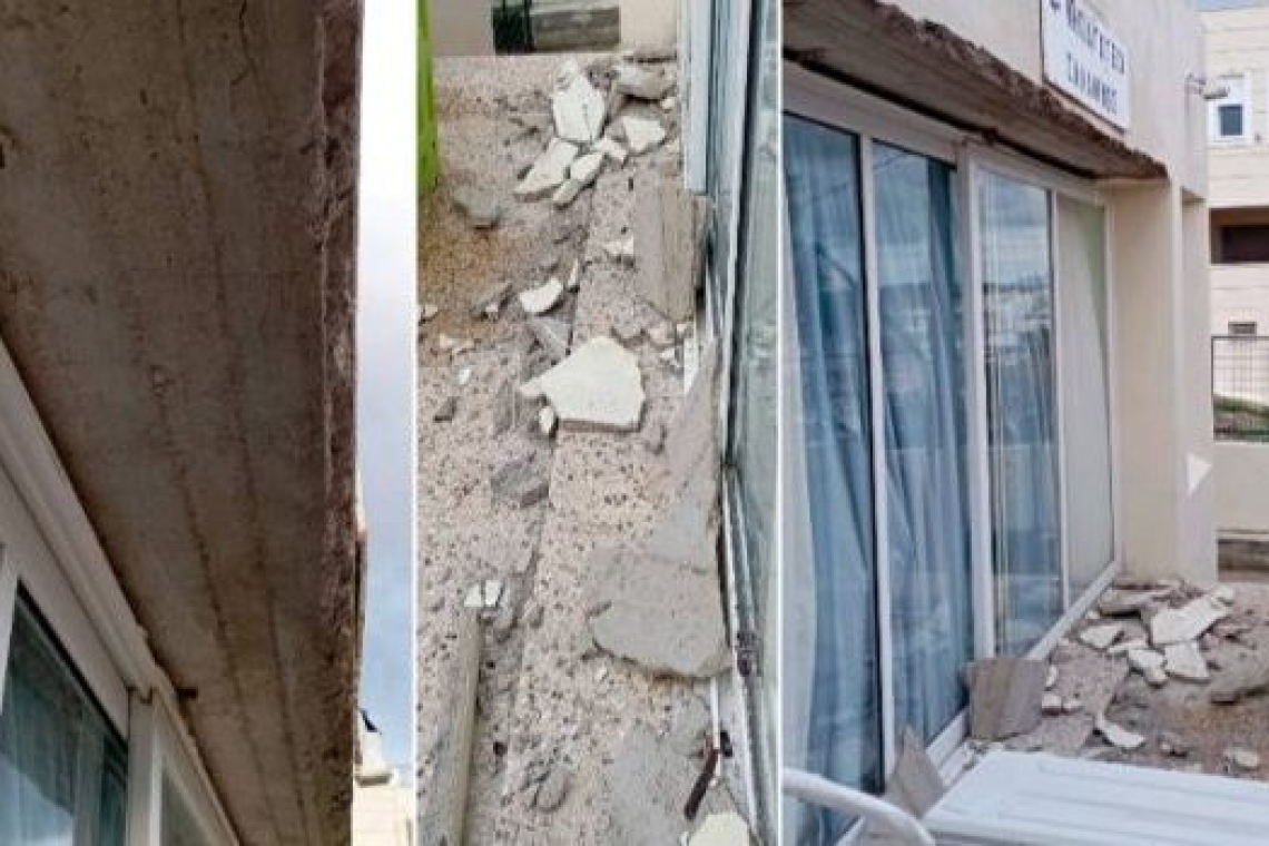 Σαλαμίνα: Κατέρρευσε ο σοβάς από το ταβάνι του 4ου Νηπιαγωγείου 