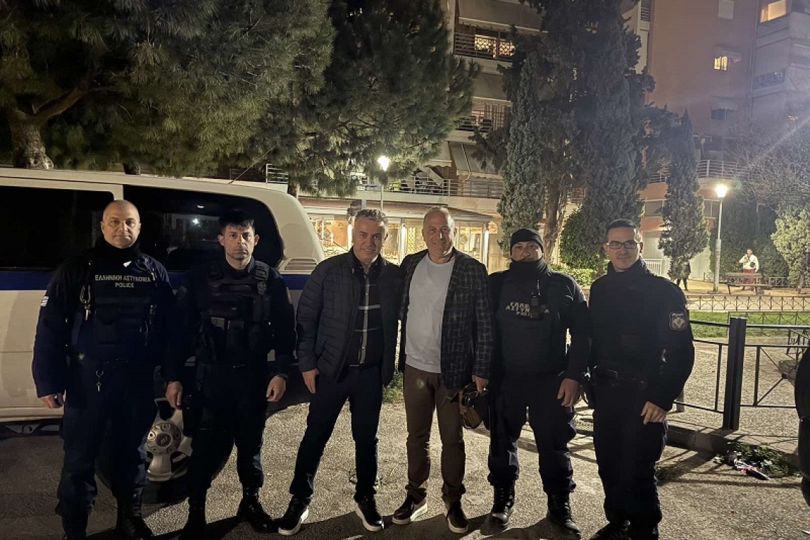 Ρέντης: Zητήματα ασφαλείας στη συνάντηση με τους κατοίκους της περιοχής Παλιού Βυρσοδεψείου