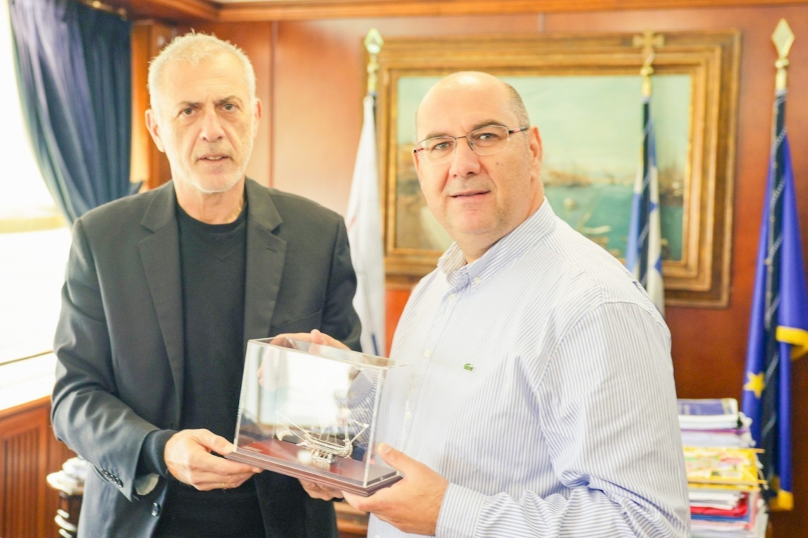 Συνάντηση Μώραλη με τον Δήμαρχο Λάρνακας Ανδρέα Βύρα