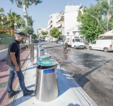 Νέοι υπόγειοι κάδοι στον Πειραιά